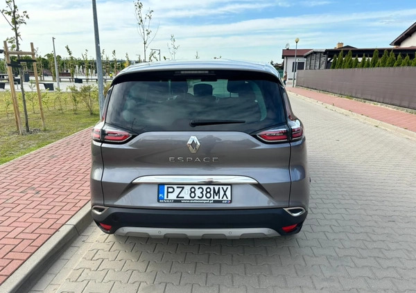 Renault Espace cena 89000 przebieg: 109100, rok produkcji 2017 z Poznań małe 106